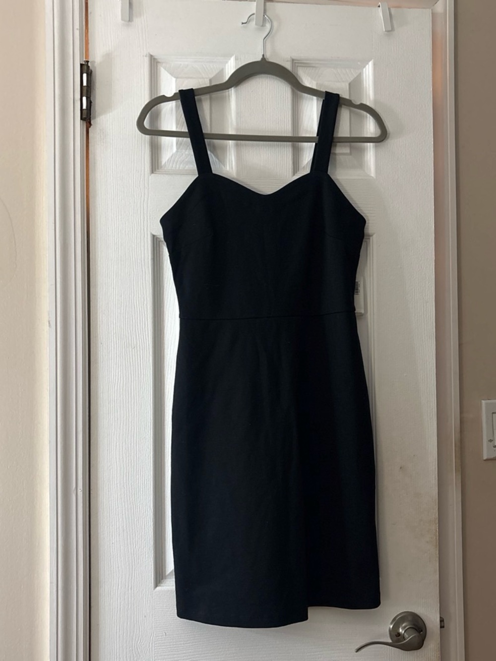 Old Navy Black Sweetheart Mini Dress with Straps